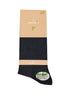 Navy - Grey Bamboo Sock