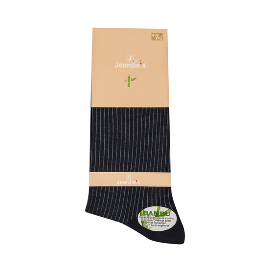 Navy - Grey Bamboo Sock