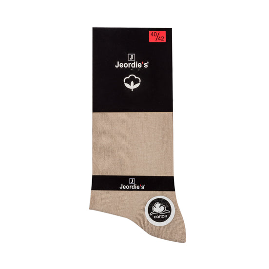 Beige Cotton Sock