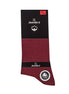 Burgundy Cotton Sock