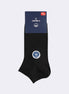 Black Cotton Sock