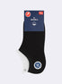 Black Cotton Sock