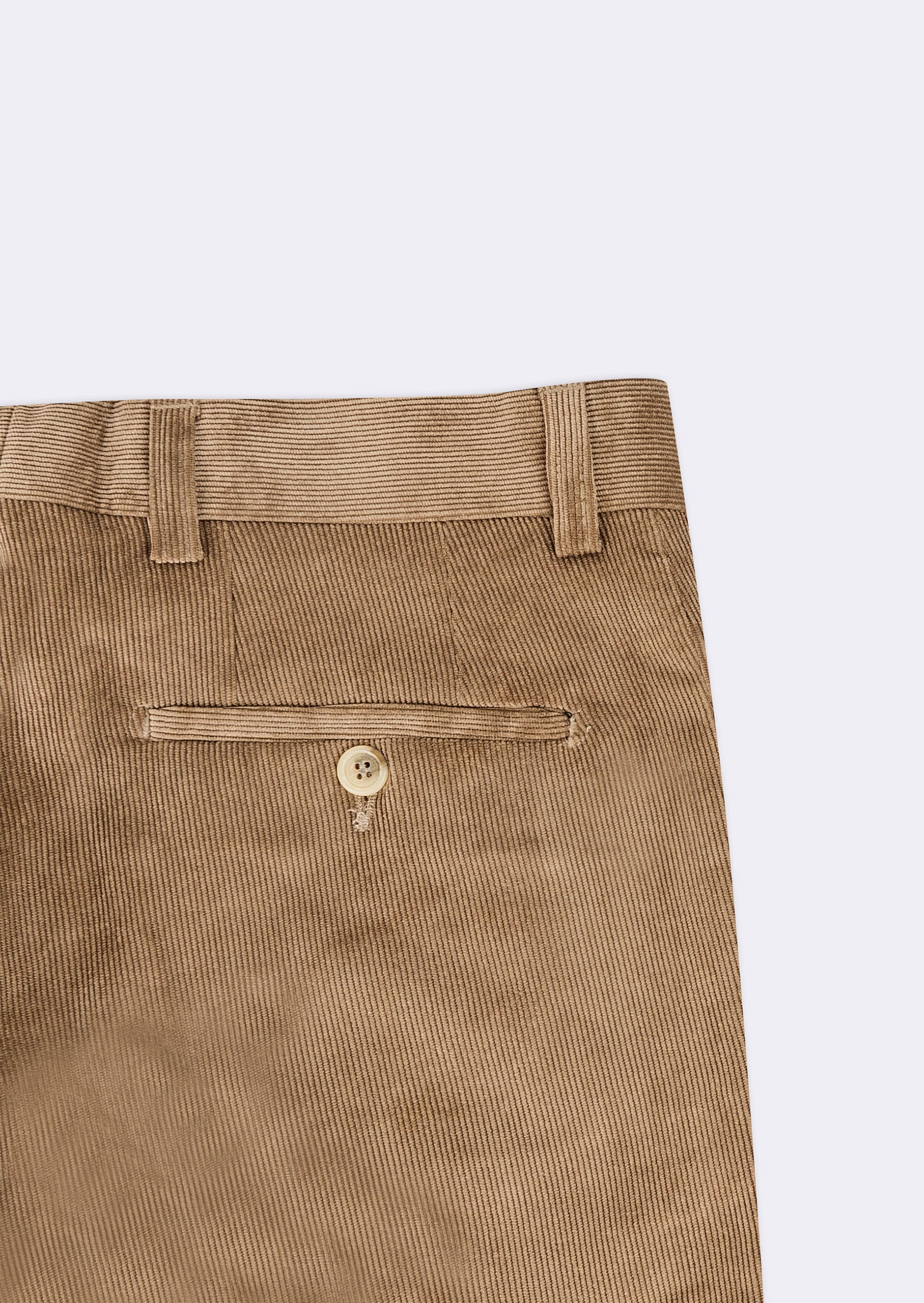 Beige Corduroy Trouser