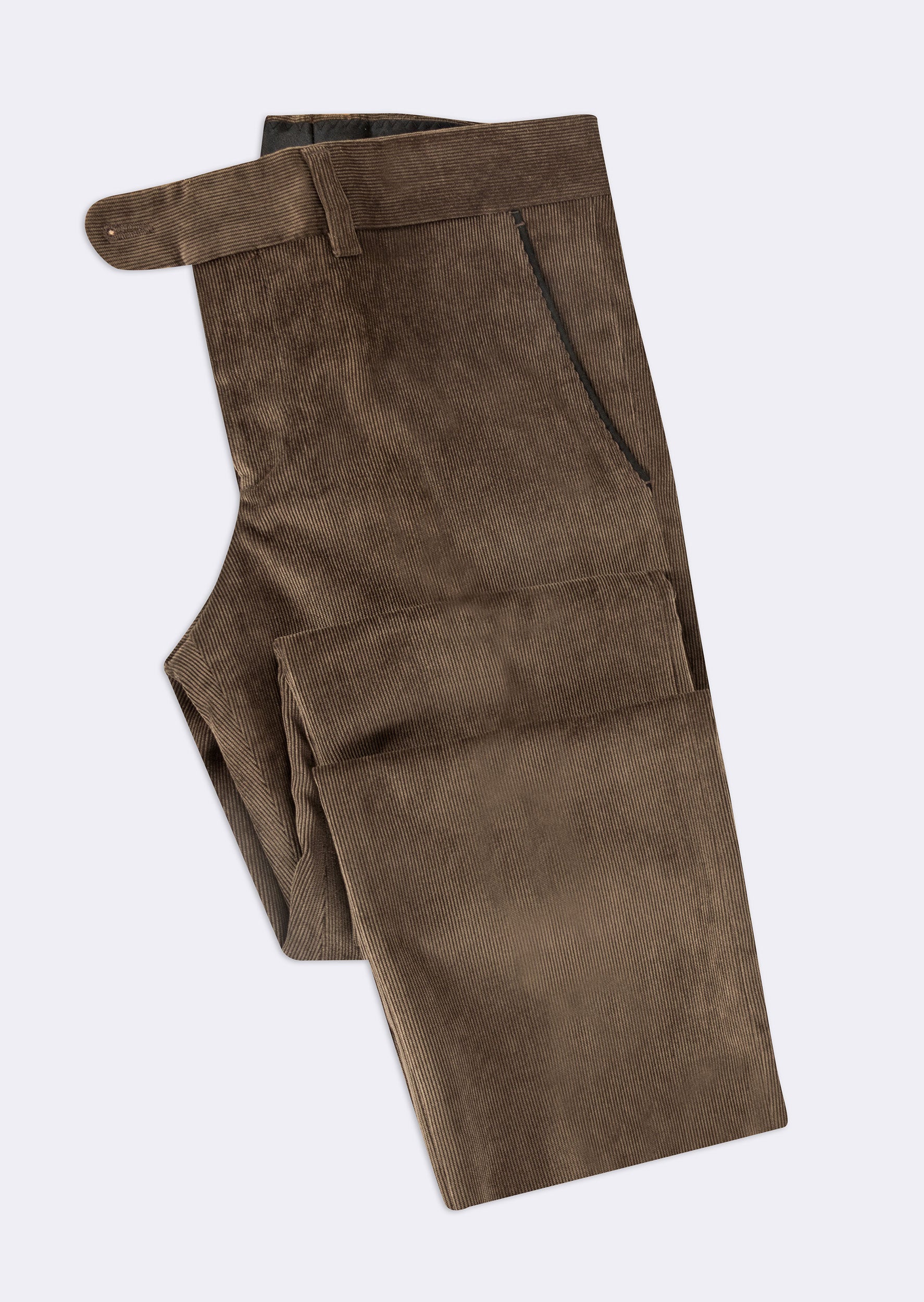 Dark Brown Corduroy Trouser