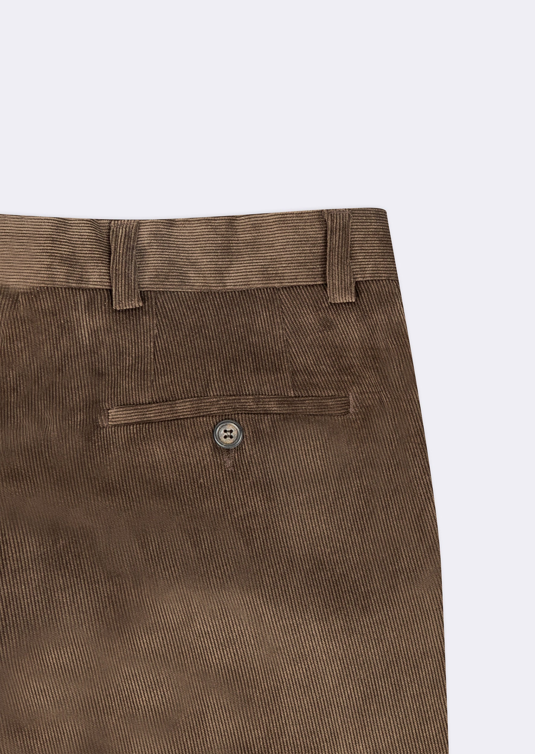 Dark Brown Corduroy Trouser