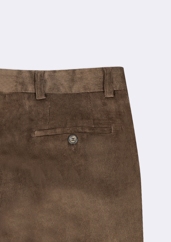 Dark Brown Corduroy Trouser