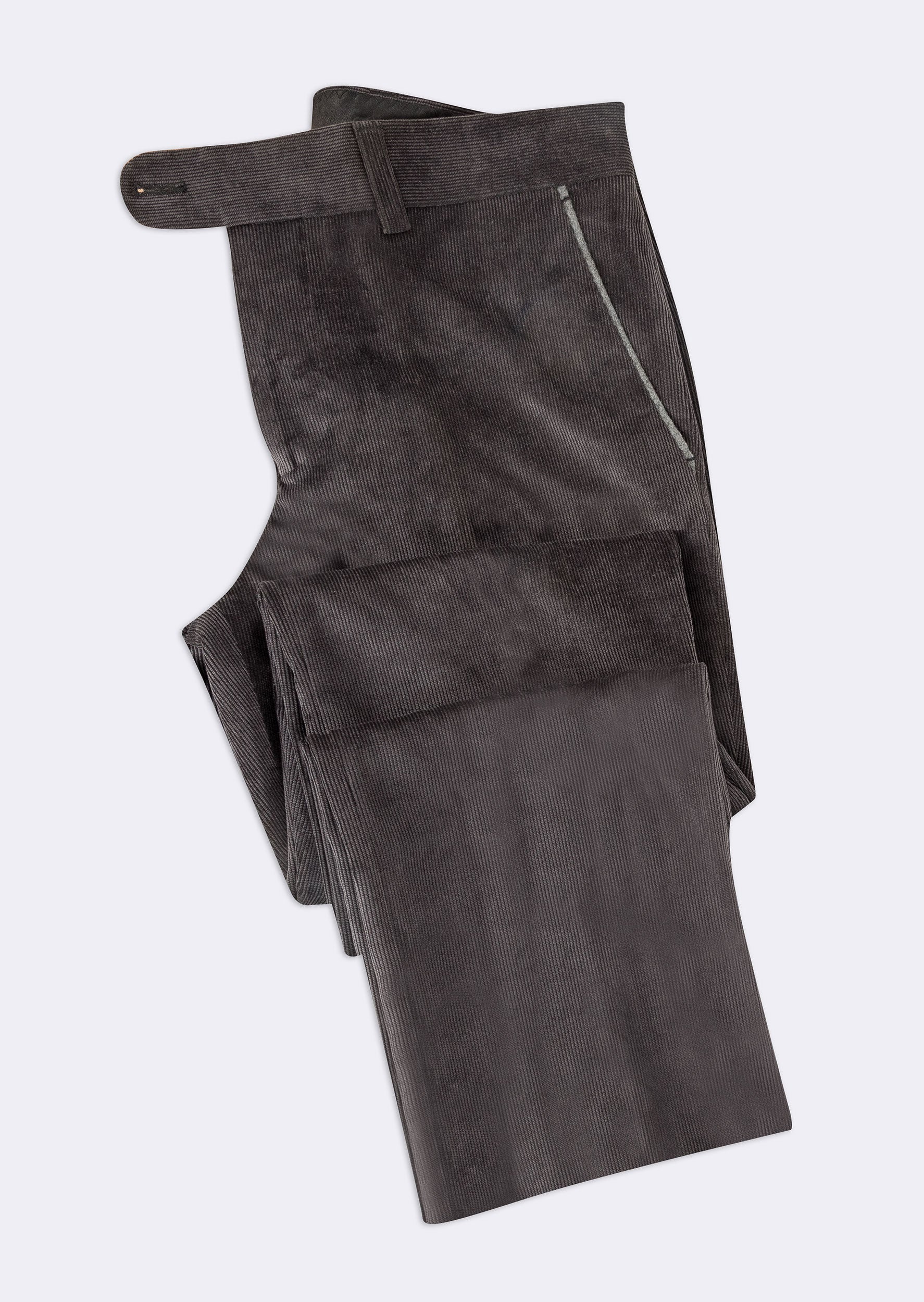 Dark Charcoal Corduroy Trouser