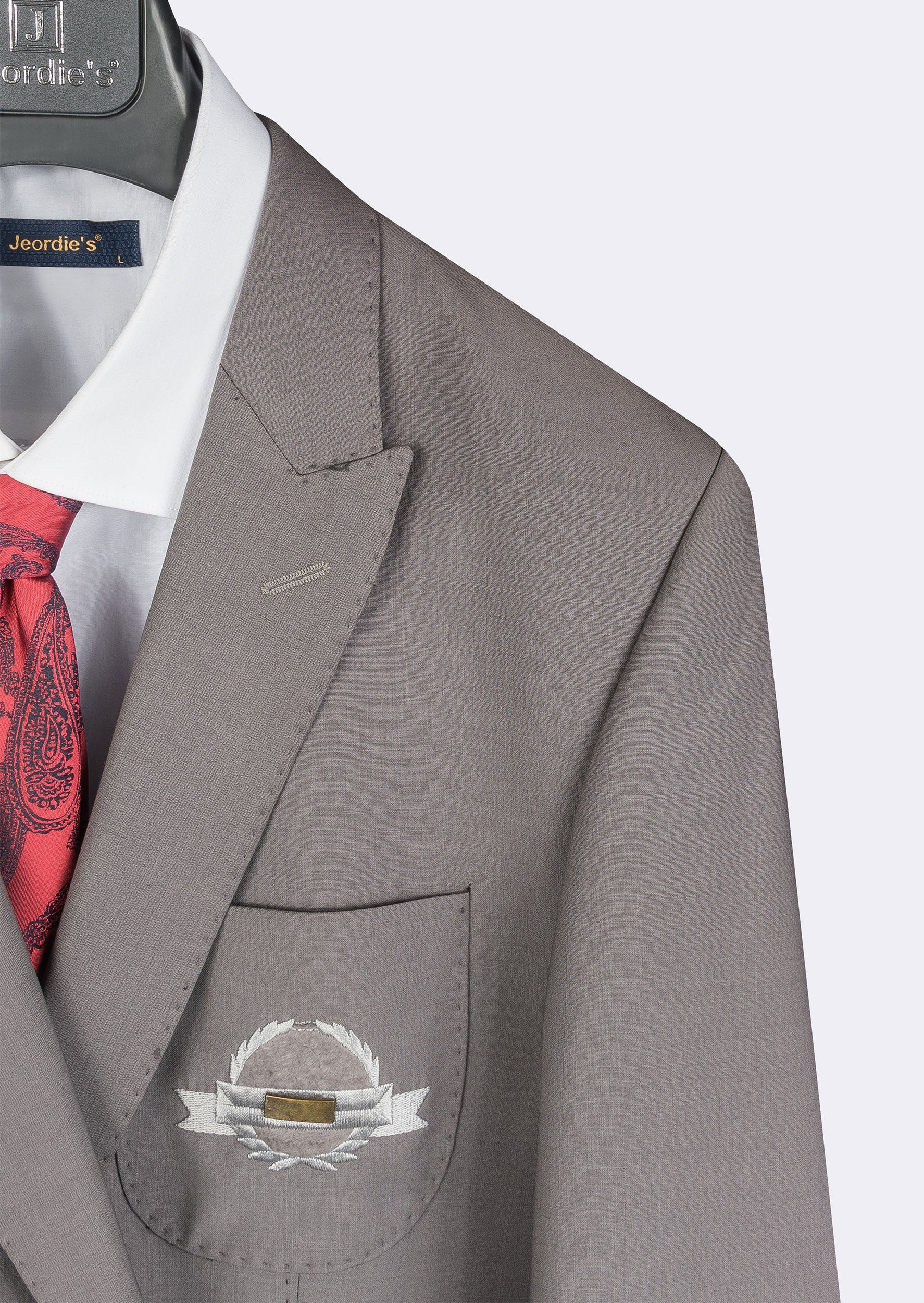 Grey Wool Suit