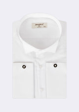 White Wing Collar Shirt