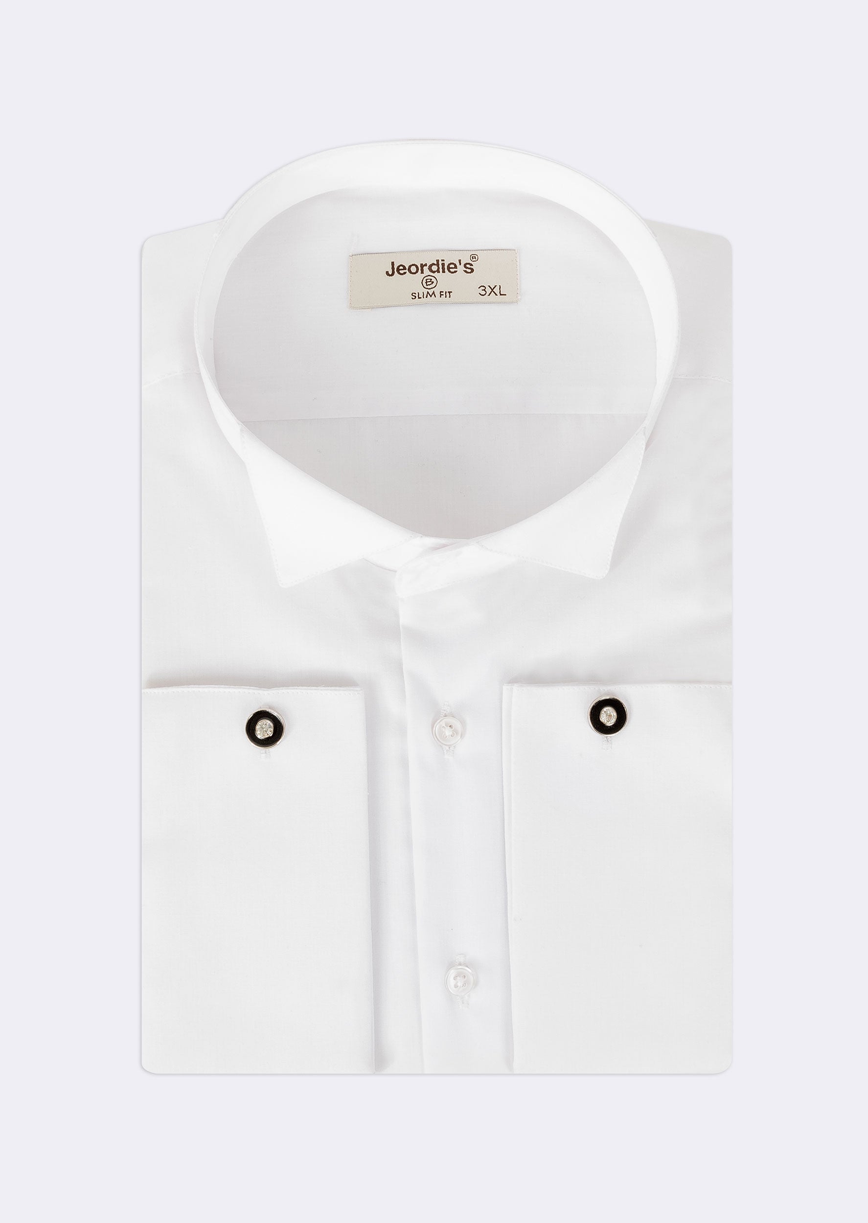 White Wing Collar Shirt