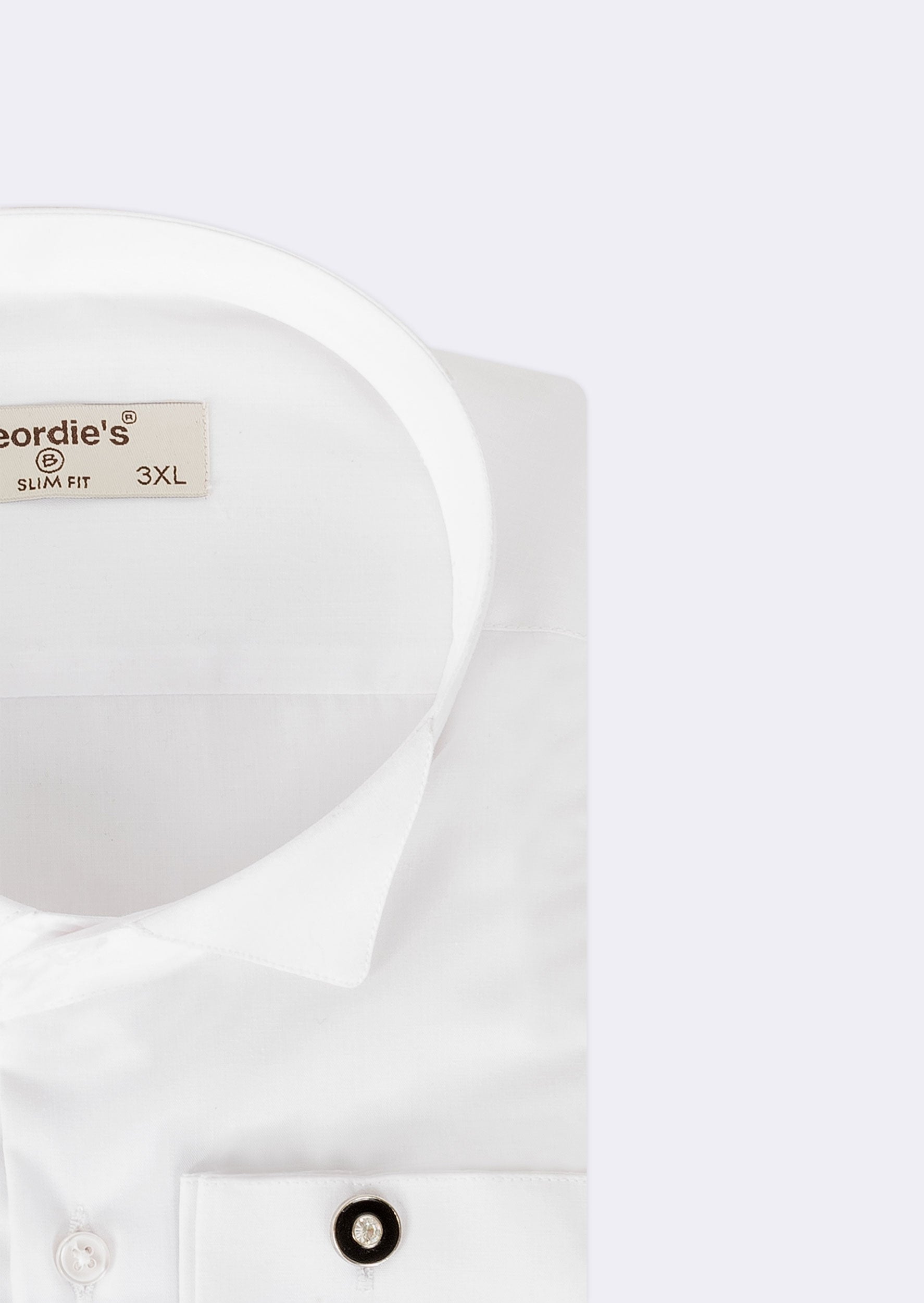 White Wing Collar Shirt