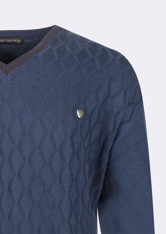 Navy Knitwear