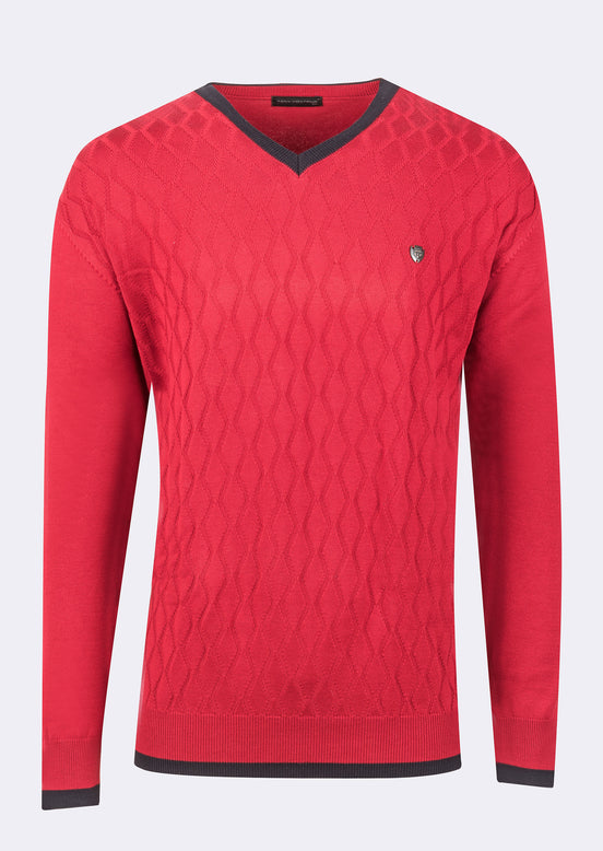 Red Knitwear