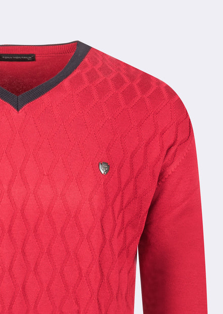 Red Knitwear