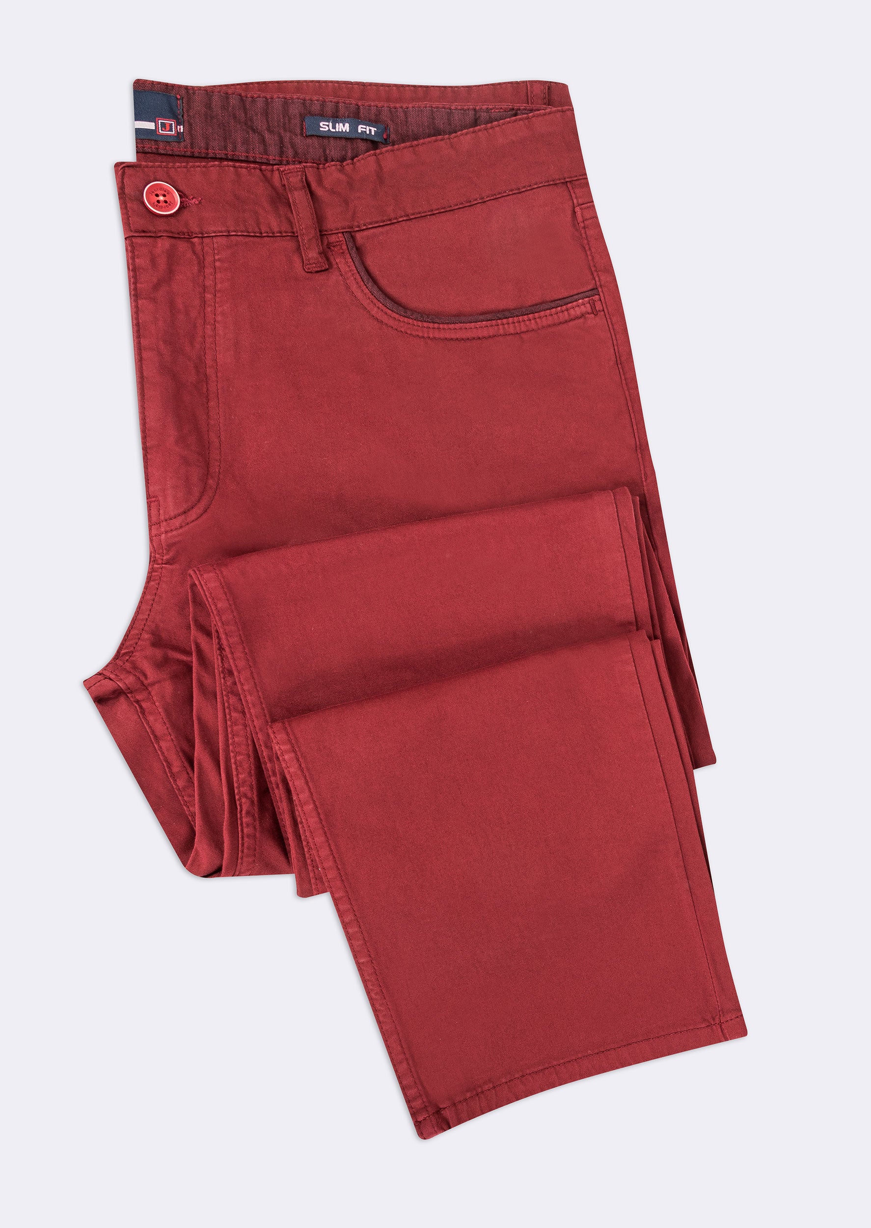 Burgundy Chino & Casual Pant