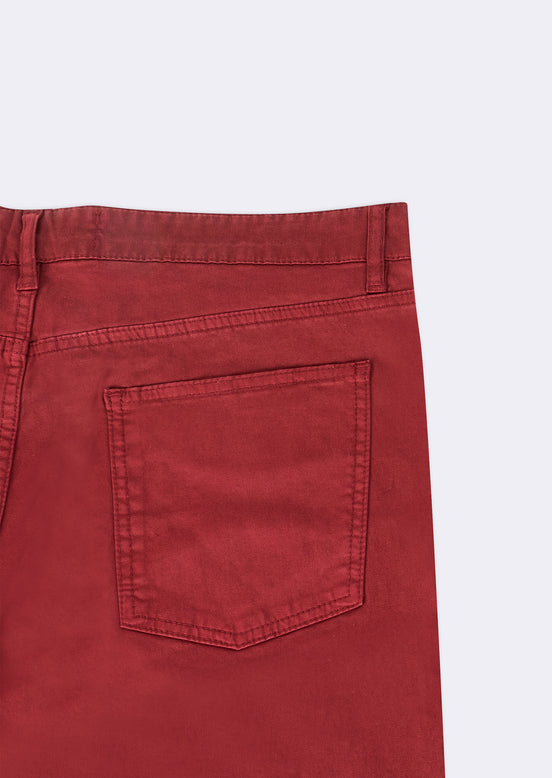 Burgundy Chino & Casual Pant