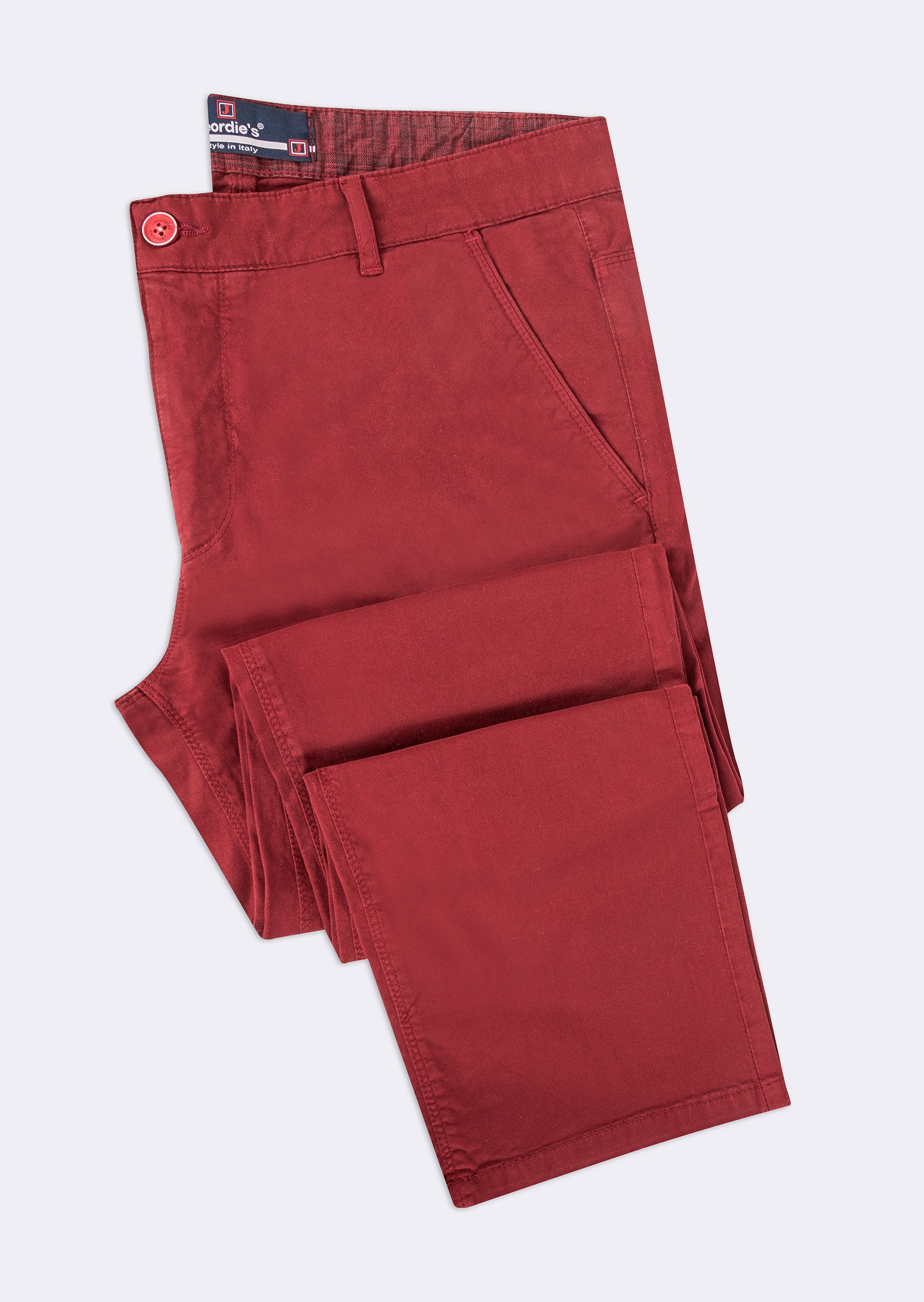 Burgundy Chino & Casual Pant