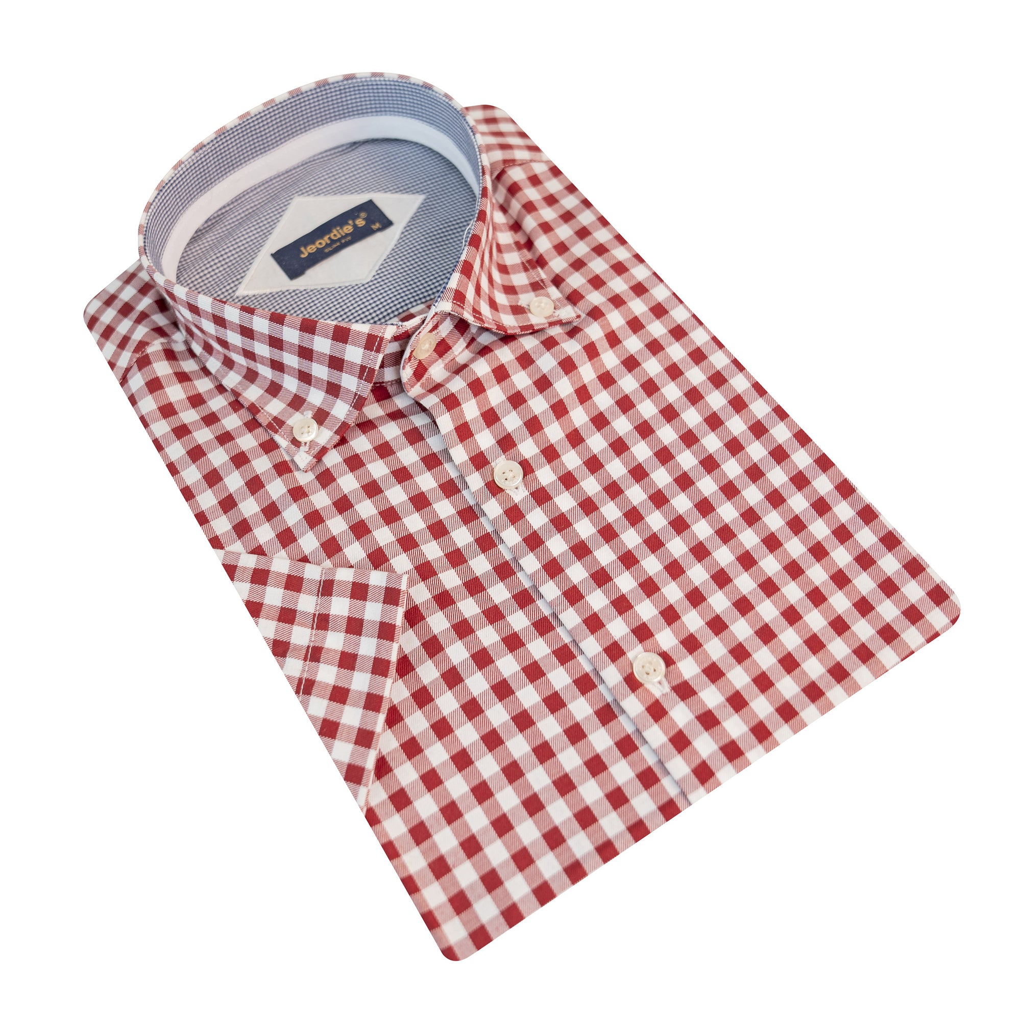 Burgundy Short Sleeve Shirt