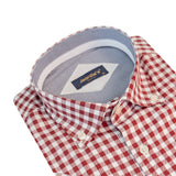 Burgundy Short Sleeve Shirt