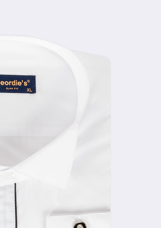 Navy Wing Collar Shirt