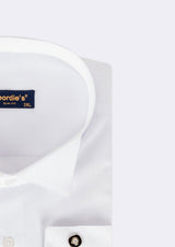 White Armure - 1 Wing Collar Shirt
