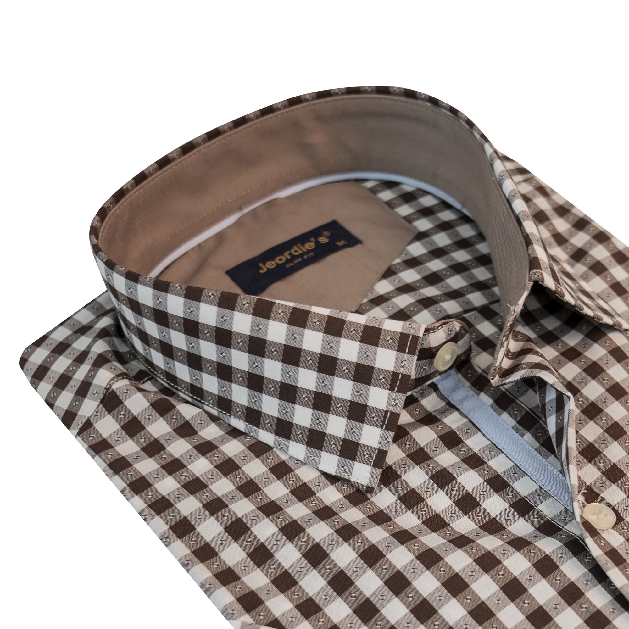 Brown Short Sleeve Shirt
