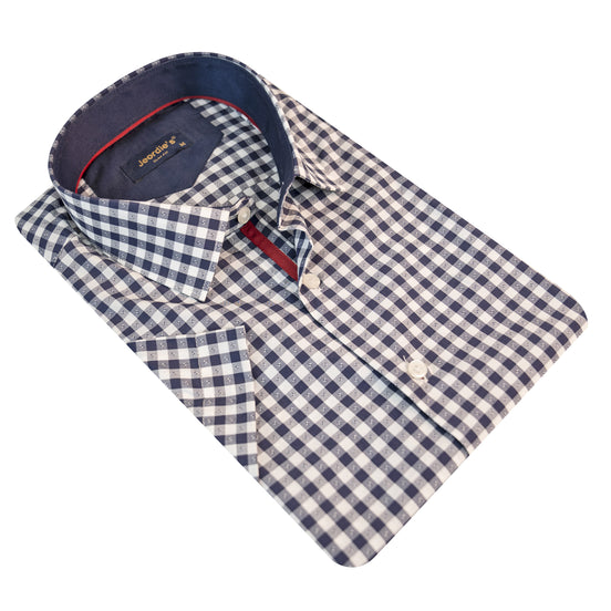Navy Short Sleeve Shirt