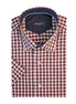 Burgundy Short Sleeve Shirt