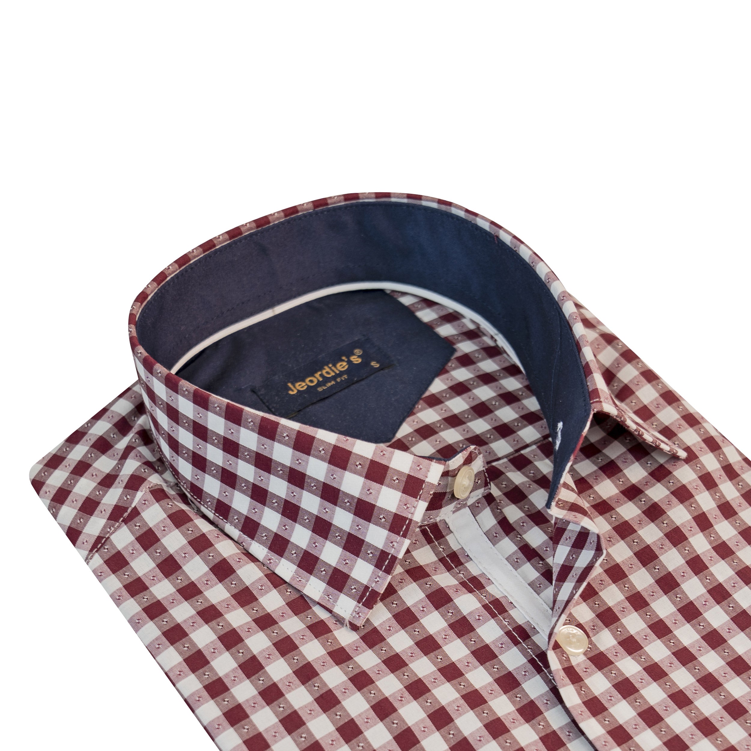 Burgundy Short Sleeve Shirt