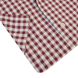 Burgundy Short Sleeve Shirt