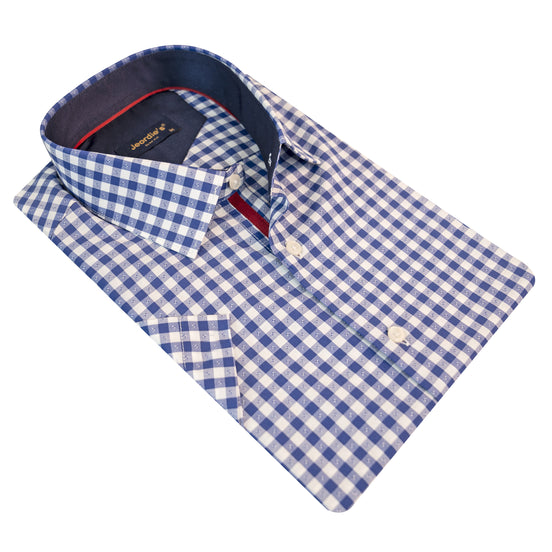 Blue Short Sleeve Shirt