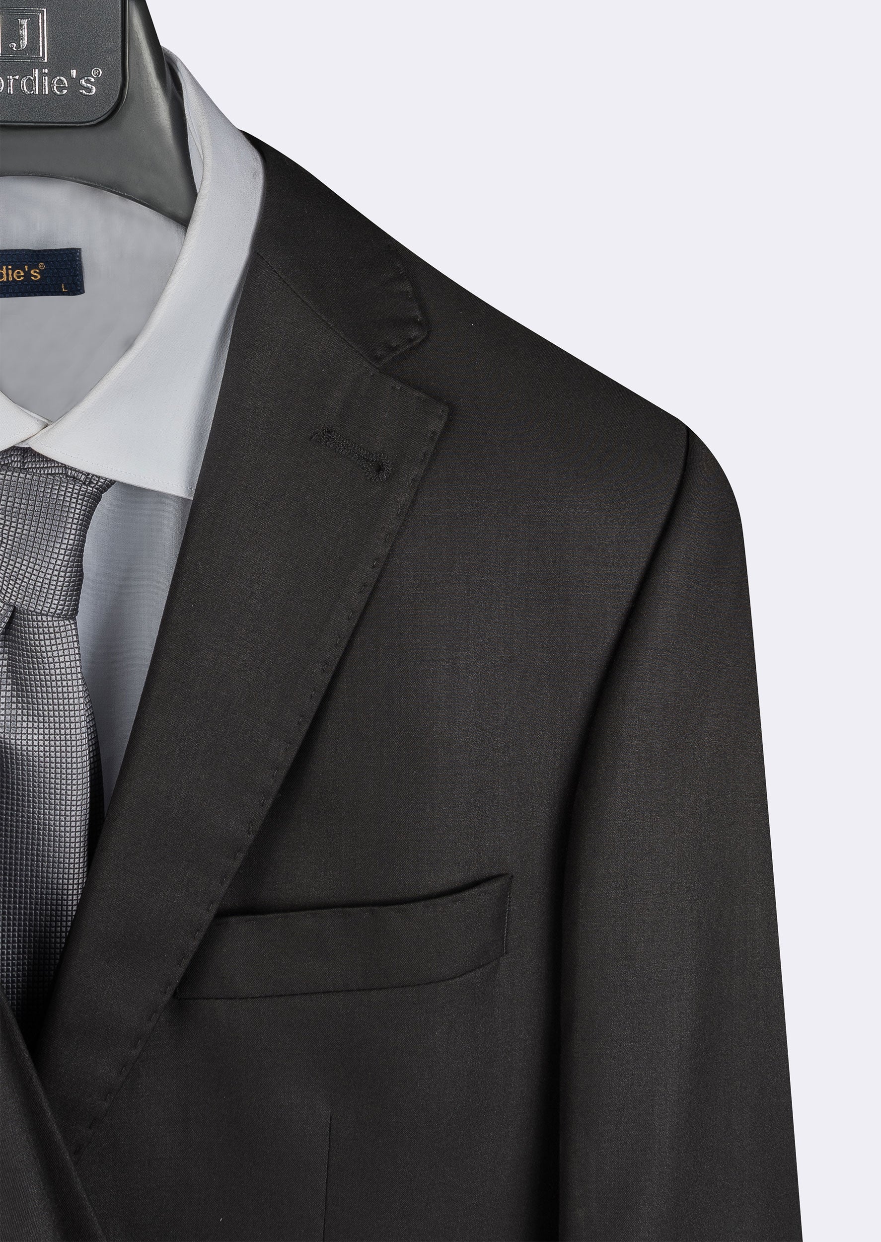 Black Three-Piece Suit