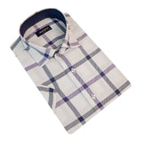 Purple Short Sleeve Shirt