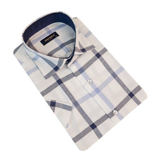 Blue Short Sleeve Shirt