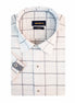 White - Navy Short Sleeve Shirt