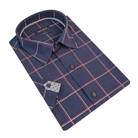 Navy Short Sleeve Shirt