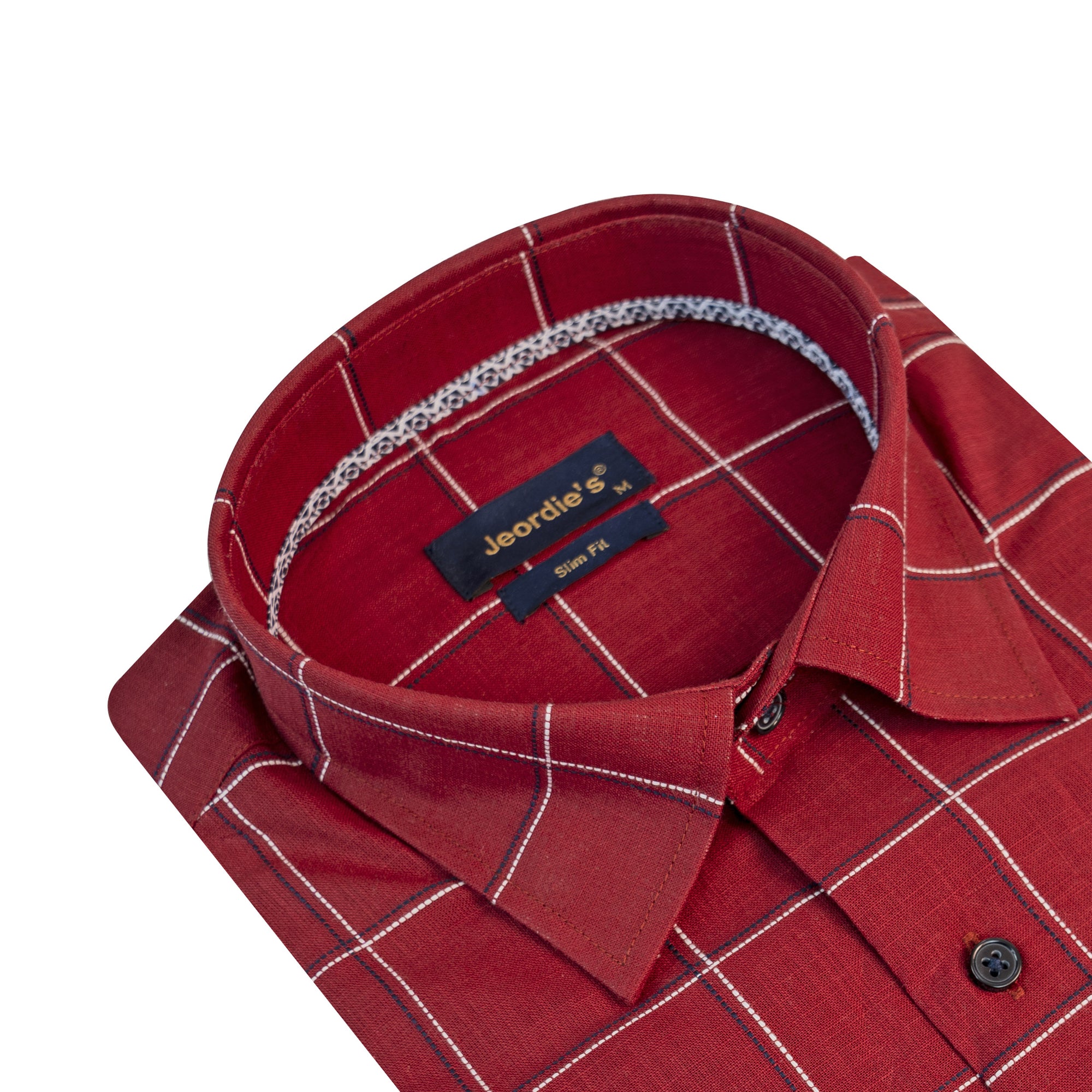 Burgundy Short Sleeve Shirt