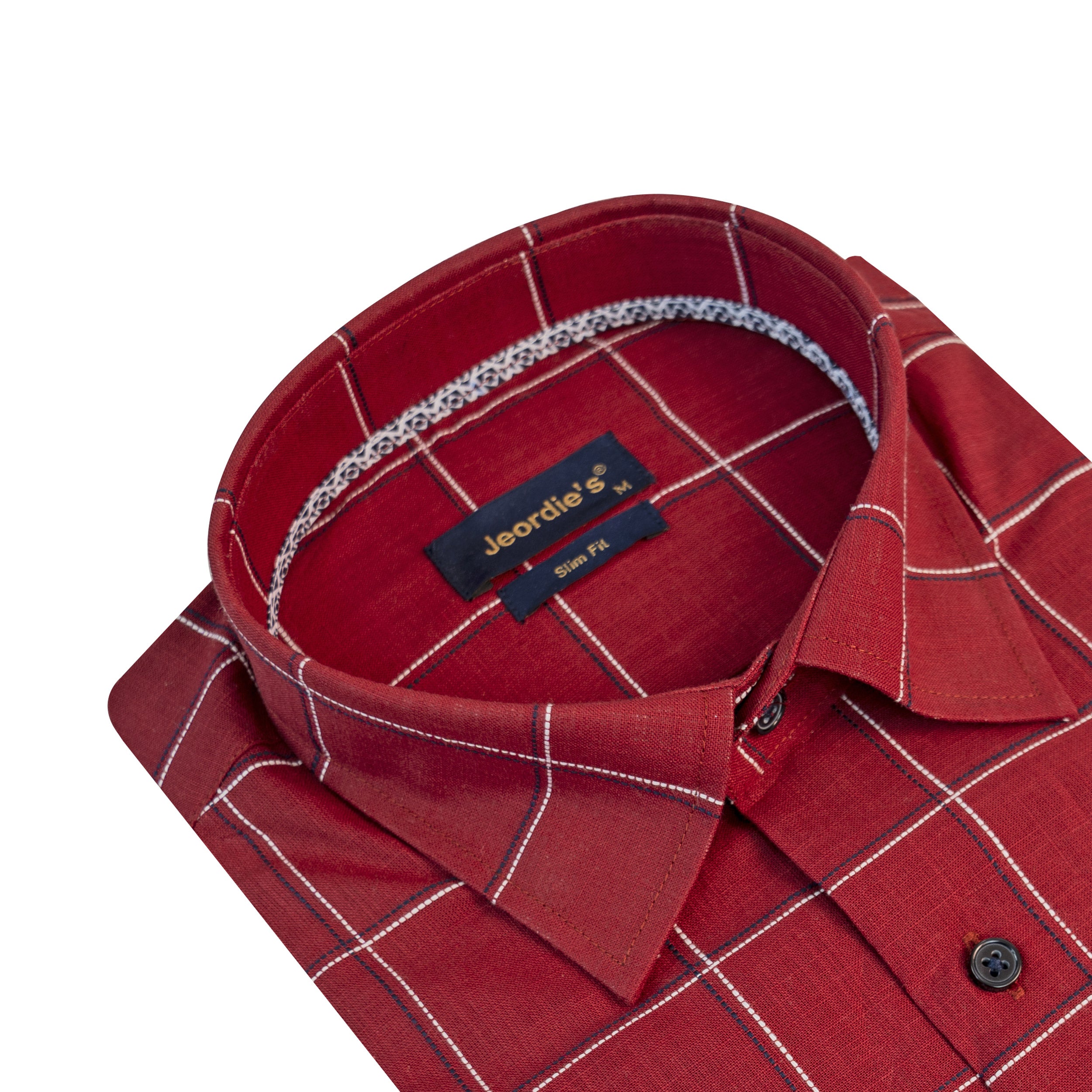 Burgundy Short Sleeve Shirt