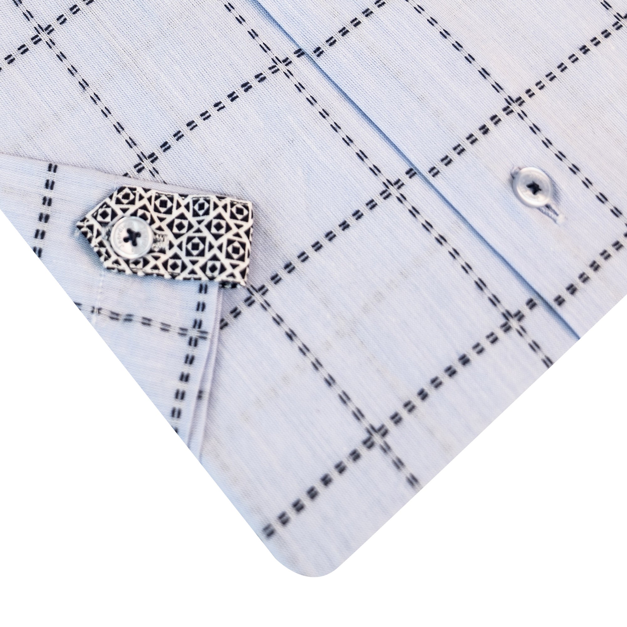 Blue Short Sleeve Shirt