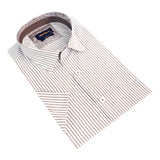 Brown Short Sleeve Shirt