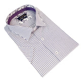 Purple Short Sleeve Shirt