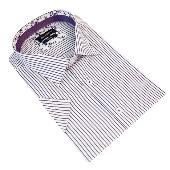 Purple Short Sleeve Shirt