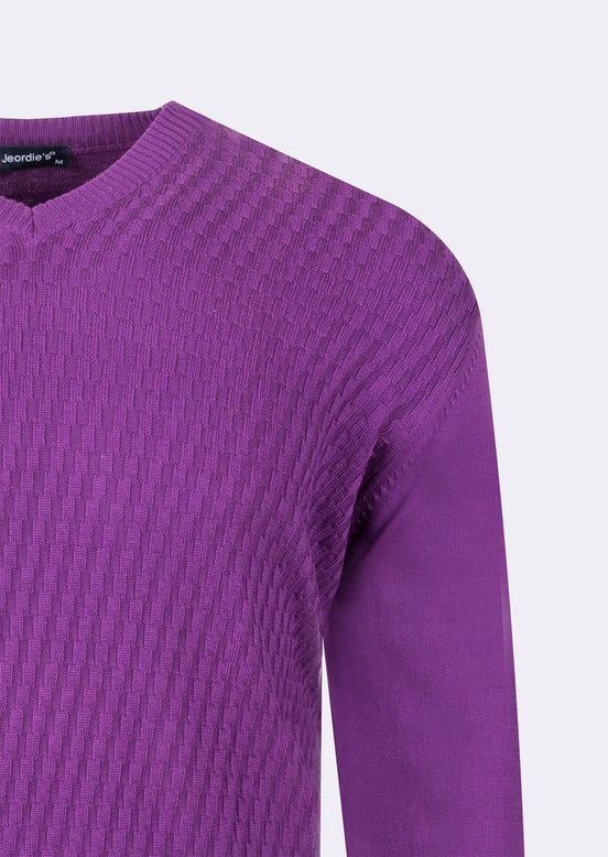 Purple Knitwear