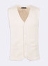 Bone Knitted Vest