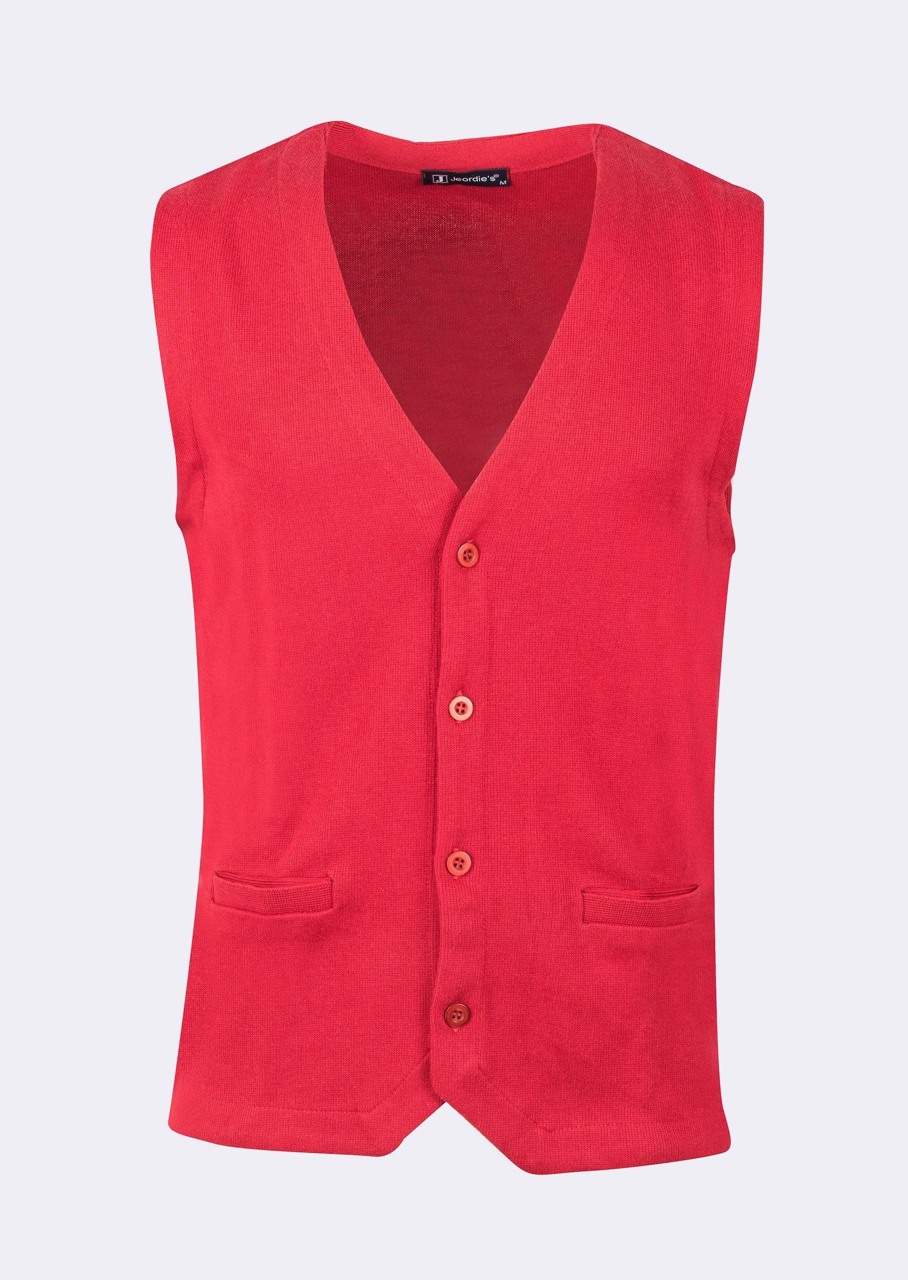 Red Knitted Vest