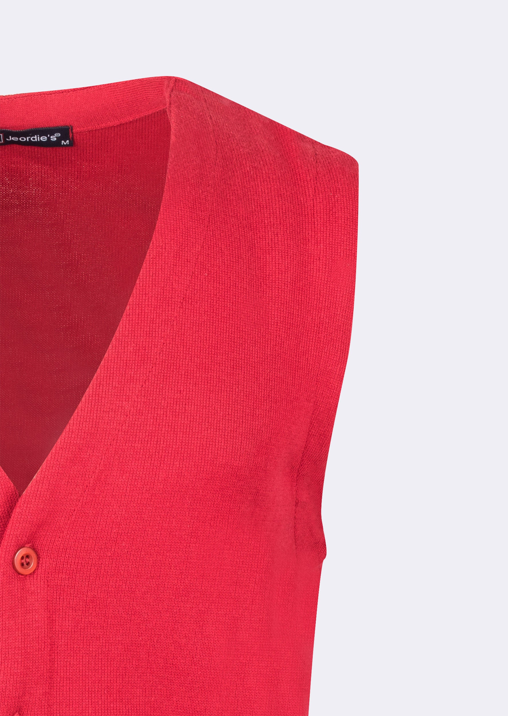 Red Knitted Vest