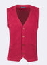 Burgundy Knitted Vest