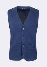 Light Navy Knitted Vest