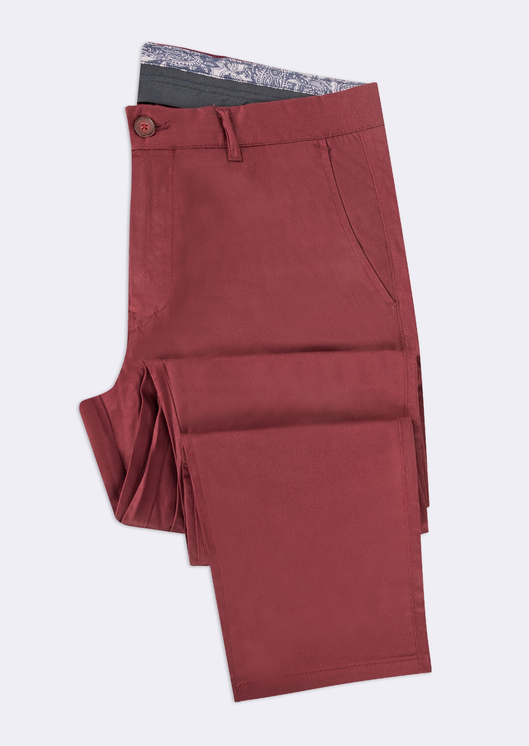 Burgundy Chino & Casual Pant