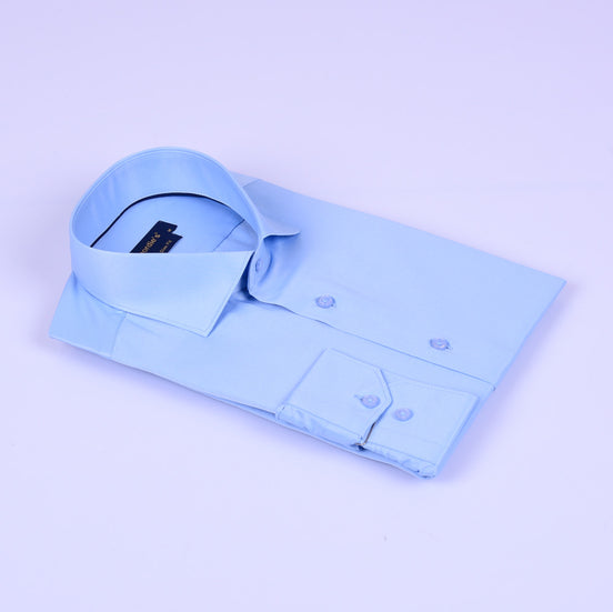 Blue Plain Shirt